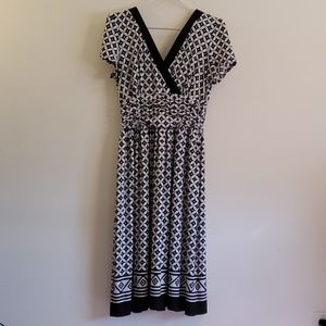 Z Studio  Black and white dress size 12